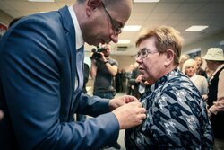 Uroczystość wręczenia Krzyży Wolności i Solidarności – Olsztyn, 4 października 2017. Fot. Sławomir Kasper (IPN)