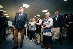 Uroczystość wręczenia Krzyży Wolności i Solidarności – Olsztyn, 4 października 2017. Fot. Sławomir Kasper (IPN)