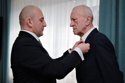 Wręczenie Krzyża Wolności i Solidarności Jerzemu Bieładze – Białystok, 21 marca 2024 r, fot. Izabela Kuna (IPN)