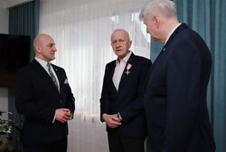 Wręczenie Krzyża Wolności i Solidarności Jerzemu Bieładze – Białystok, 21 marca 2024 r, fot. Izabela Kuna (IPN)