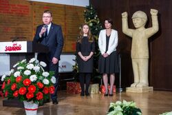 Uroczystość wręczenia Krzyży Wolności i Solidarności – Gdańsk, 15 grudnia 2017. Fot. Sławomir Kasper (IPN)