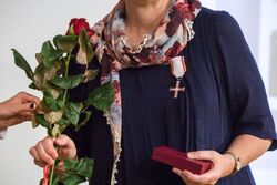 Uroczystość wręczenia Krzyży Wolności i Solidarności – Gdańsk, 15 grudnia 2017. Fot. Sławomir Kasper (IPN)