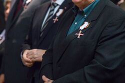 Uroczystość wręczenia Krzyży Wolności i Solidarności – Gdańsk, 15 grudnia 2017. Fot. Sławomir Kasper (IPN)