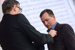 Uroczystość wręczenia Krzyży Wolności i Solidarności – Gdańsk, 15 grudnia 2017. Fot. Sławomir Kasper (IPN)