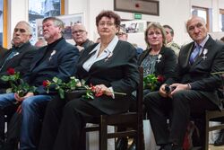 Uroczystość wręczenia Krzyży Wolności i Solidarności – Gdańsk, 15 grudnia 2017. Fot. Sławomir Kasper (IPN)