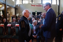 Uroczystość wręczenia Krzyży Wolności i Solidarności w Jastrzębiu-Zdroju.