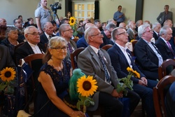 Uroczystość wręczenia Krzyży Wolności i Solidarności w Jastrzębiu-Zdroju.