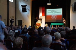 Uroczystość wręczenia Krzyży Wolności i Solidarności w Jastrzębiu-Zdroju.