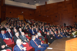 Ceremonia wręczenia Krzyża Wolności i Solidarności w Bielsku-Białej.