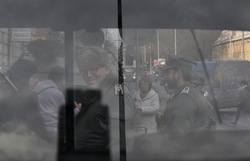 Happening upamiętniający 33. rocznicę wprowadzenia stanu wojennego