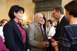 Uroczystość wręczenia Krzyży Wolności i Solidarności w Katowicach.