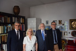 Wręczenie Krzyża Wolności i Solidarności Januszowi Malczewskiemu w Sosnowcu 23 czerwca 2020 r.