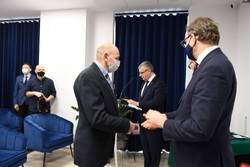 Wręczenie Krzyży Wolności i Solidarności w Częstochowie. Fot. M. Kobylańska