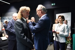 Uroczystość wręczenia Krzyży Wolności i Solidarności  w Katowicach . Fot. M. Kobylańska