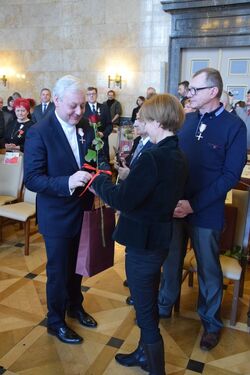 Wręczenie Krzyży Wolności i Solidarności – Katowice, 16 grudnia 2016