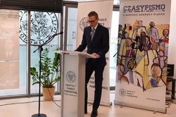 Andrzej Oczko odznaczony Krzyżem Wolności i Solidarności w Katowicach. Fot. M. Kobylańska/IPN