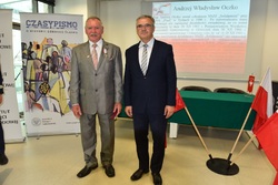 Andrzej Oczko odznaczony Krzyżem Wolności i Solidarności w Katowicach. Fot. M. Kobylańska/IPN