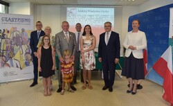 Andrzej Oczko odznaczony Krzyżem Wolności i Solidarności w Katowicach. Fot. M. Kobylańska/IPN