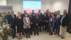 Uroczystość wręczenia Krzyży Wolności i Solidarności w Katowicach.