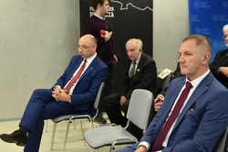 Uroczystość wręczenia Krzyży Wolności i Solidarności w Katowicach.