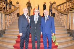 Od lewej: Marek Mierzwiak, Alojzy Pietrzyk, Czesław Stanisław Sobierajski.