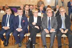 Uroczystość wręczenia Krzyży Wolności i Solidarności w Katowicach.