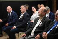 Uroczystość wręczenia Krzyży Wolności i Solidarności. Fot. IPN