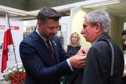 W Krakowie wręczono Krzyże Wolności i Solidarności