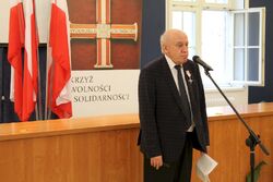 Uroczystość wręczenia Krzyży Wolności i Solidarności – Kraków, 9 listopada 2018