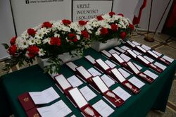 Uroczystość wręczenia Krzyży Wolności i Solidarności – Kraków, 6 maja 2019