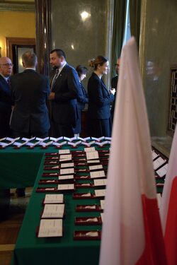 Uroczystość odznaczeń KWiS, Kraków 10.11.2015 r.