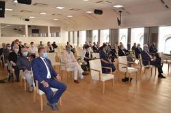 24.08.2020, Kraków. Uroczystość wręczenia Krzyży Wolności i Solidarności. Fot. Janusz Ślęzak (IPN)