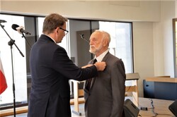 Działaczom opozycji wręczono w Krakowie Krzyże Wolności i Solidarności - fot. Żaneta Wierzgacz