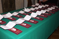 Wręczenie odznaczeń KWiS 25.01.2016 r. w Krakowie  