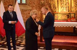 W Krakowie wręczono Krzyże Wolności i Solidarności - fot. Żaneta Wierzgacz (IPN Kraków)