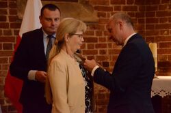 W Krakowie wręczono Krzyże Wolności i Solidarności - fot. Żaneta Wierzgacz (IPN Kraków)