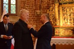 W Krakowie wręczono Krzyże Wolności i Solidarności - fot. Żaneta Wierzgacz (IPN Kraków)