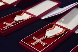 Uroczystość wręczenia Krzyży Wolności i Solidarności w Kielcach. Fot. Katarzyna Pronobis (IPN)