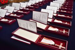 Uroczystość wręczenia Krzyży Wolności i Solidarności w Kielcach. Fot. Katarzyna Pronobis (IPN)