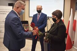 Uroczystość wręczenia Krzyży Wolności i Solidarności w Kielcach. Fot. Katarzyna Pronobis (IPN)