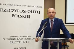 Uroczystość wręczenia Krzyży Wolności i Solidarności w Kielcach. Fot. Katarzyna Pronobis (IPN)