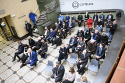 Na „Przystanku Historia” IPN w Krakowie wręczono Krzyże Wolności i Solidarności. Fot. Żaneta Wierzgacz (IPN)