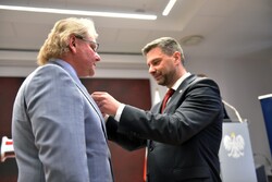 Uroczystość wręczenia Krzyży Wolności i Solidarności. Fot. Żaneta Wierzgacz (IPN)