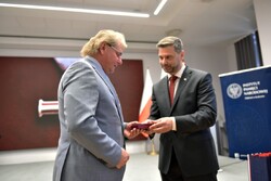 Uroczystość wręczenia Krzyży Wolności i Solidarności. Fot. Żaneta Wierzgacz (IPN)