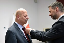 Uroczystość wręczenia Krzyży Wolności i Solidarności. Fot. Żaneta Wierzgacz (IPN)