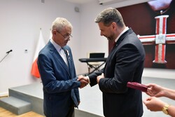 Uroczystość wręczenia Krzyży Wolności i Solidarności. Fot. Żaneta Wierzgacz (IPN)