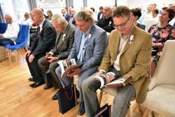 Uroczystość wręczenia Krzyży Wolności i Solidarności. Fot. Żaneta Wierzgacz (IPN)