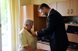 Uroczystość wręczenia Krzyży Wolności i Solidarności. Fot. Monika Wojtyca (IPN)