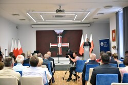 Uroczystość wręczenia Krzyży Wolności i Solidarności. Fot. Żaneta Wierzgacz (IPN)