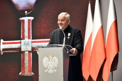Uroczystość wręczenia Krzyży Wolności i Solidarności. Fot. Żaneta Wierzgacz (IPN)
